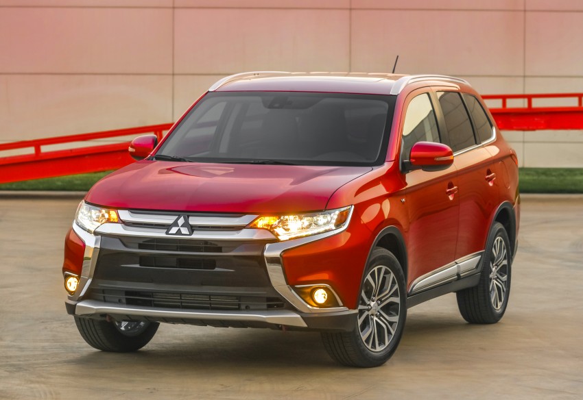 2016 Mitsubishi Outlander officially shows its face 325221