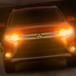 2016 Mitsubishi Outlander officially shows its face