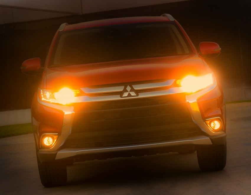 2016 Mitsubishi Outlander officially shows its face 325223