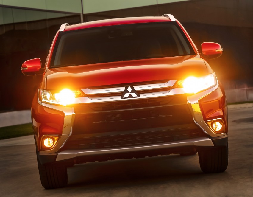 2016 Mitsubishi Outlander officially shows its face 325224