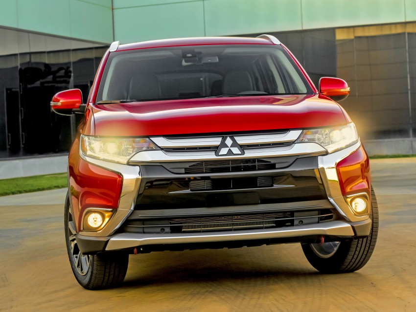 2016 Mitsubishi Outlander officially shows its face 325225