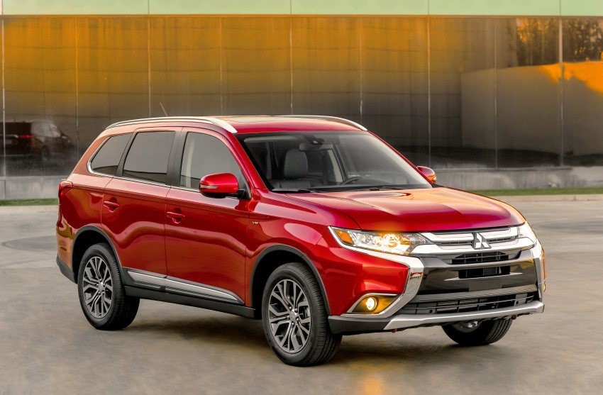 2016 Mitsubishi Outlander officially shows its face 325227