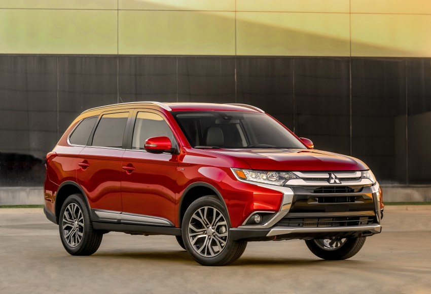 2016 Mitsubishi Outlander officially shows its face 325228