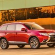 2016 Mitsubishi Outlander officially shows its face