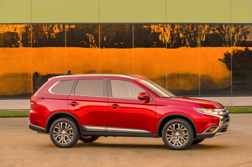 2016 Mitsubishi Outlander officially shows its face 325234