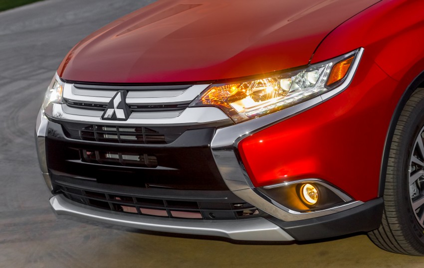 2016 Mitsubishi Outlander officially shows its face 325237