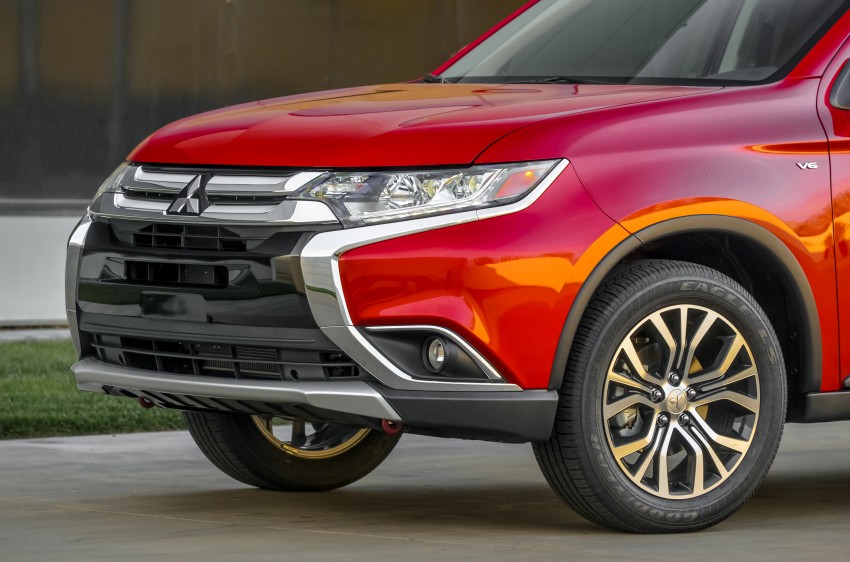 2016 Mitsubishi Outlander officially shows its face 325240