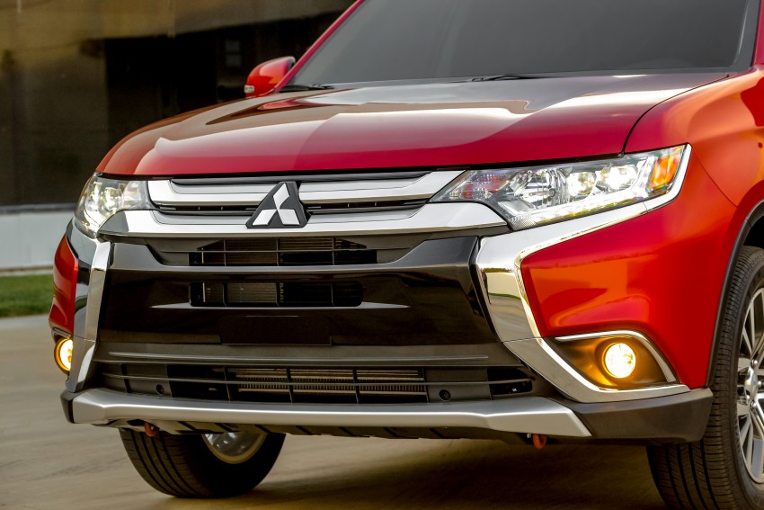 2016 Mitsubishi Outlander officially shows its face 325243