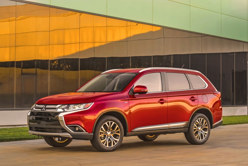 2016 Mitsubishi Outlander officially shows its face 325213