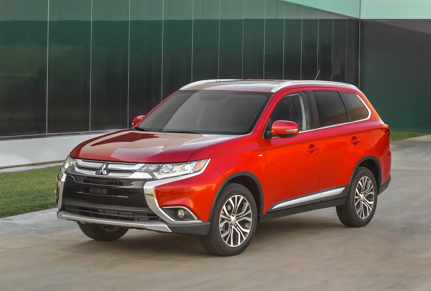2016 Mitsubishi Outlander officially shows its face 325214