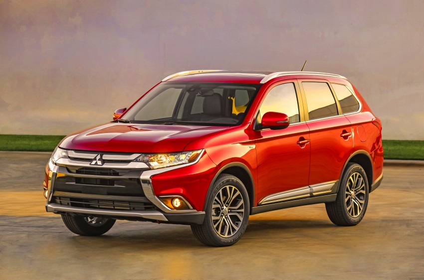 2016 Mitsubishi Outlander officially shows its face 325215