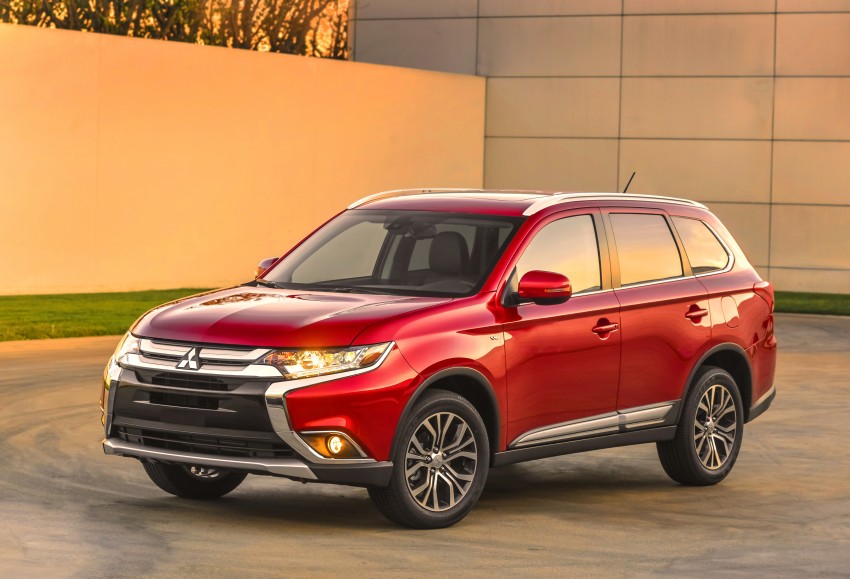 2016 Mitsubishi Outlander officially shows its face 325217