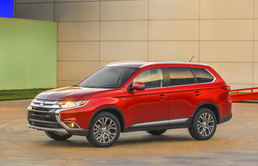 2016 Mitsubishi Outlander officially shows its face 325218