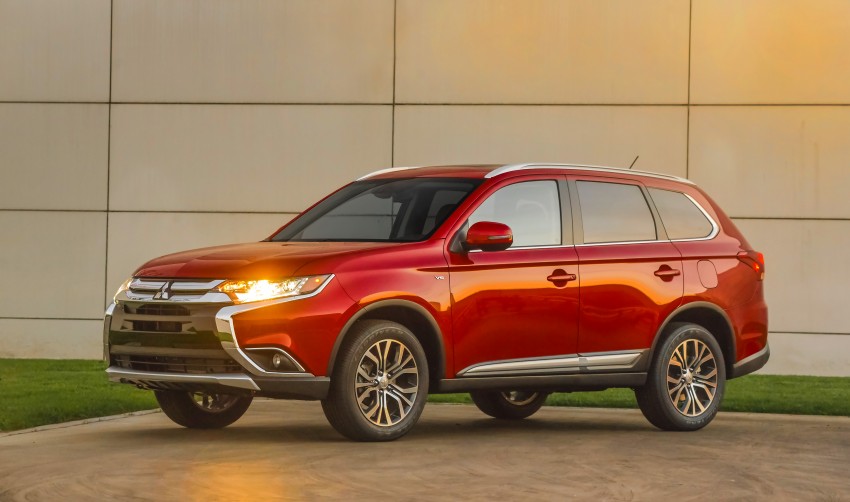 2016 Mitsubishi Outlander officially shows its face 325219