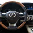 Shanghai 2015: Lexus ES facelift unveiled, new 2.0 mill