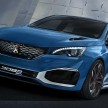 PSA boss tries out the 500 hp Peugeot 308 R HYbrid