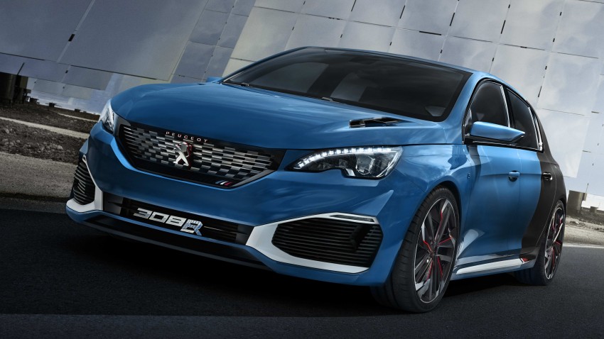 Peugeot 308 R HYbrid to wow Shanghai with 500 hp 329207