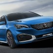 PSA boss tries out the 500 hp Peugeot 308 R HYbrid