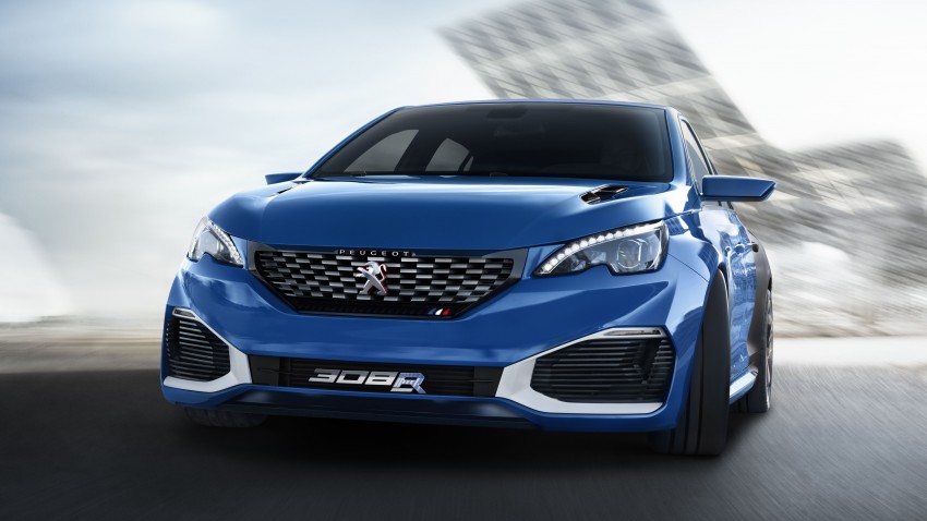 Peugeot 308 R HYbrid to wow Shanghai with 500 hp 329212