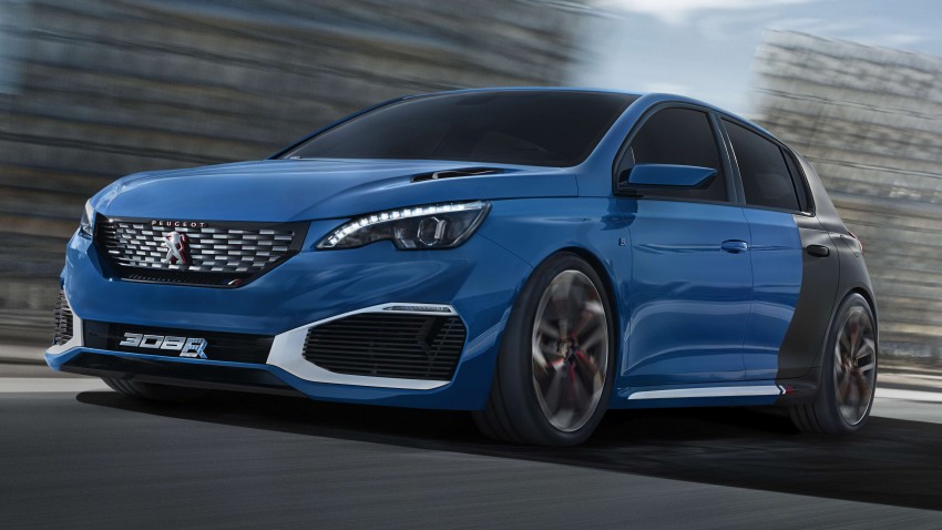 Peugeot 308 R HYbrid to wow Shanghai with 500 hp 329209