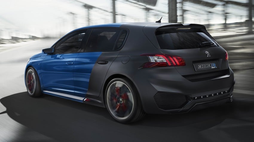 Peugeot 308 R HYbrid to wow Shanghai with 500 hp 329208