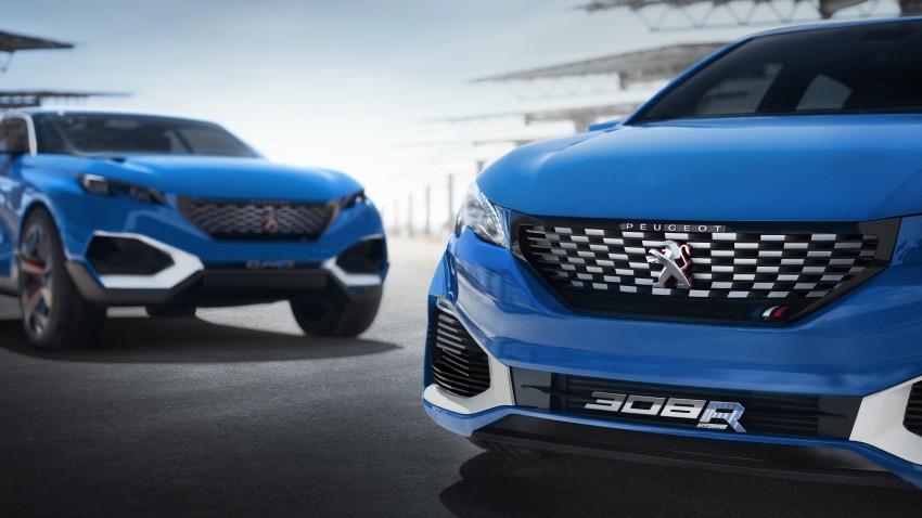 Peugeot 308 R HYbrid to wow Shanghai with 500 hp 329210