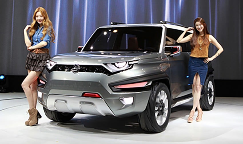 SsangYong XAV concept previews new design theme 325559