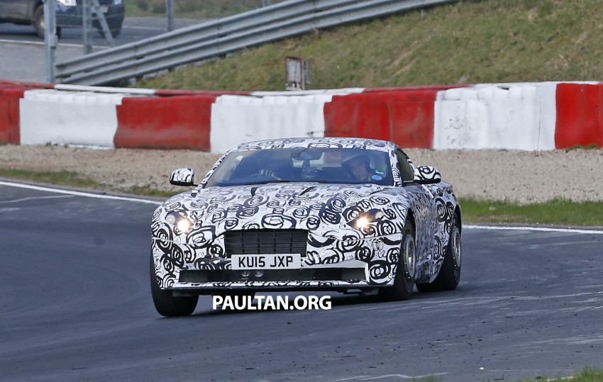 SPYSHOTS: Aston Martin DB11 is a stunner with camo 331602