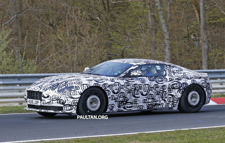 SPYSHOTS: Aston Martin DB11 is a stunner with camo 331599