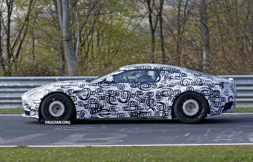 SPYSHOTS: Aston Martin DB11 is a stunner with camo 331598
