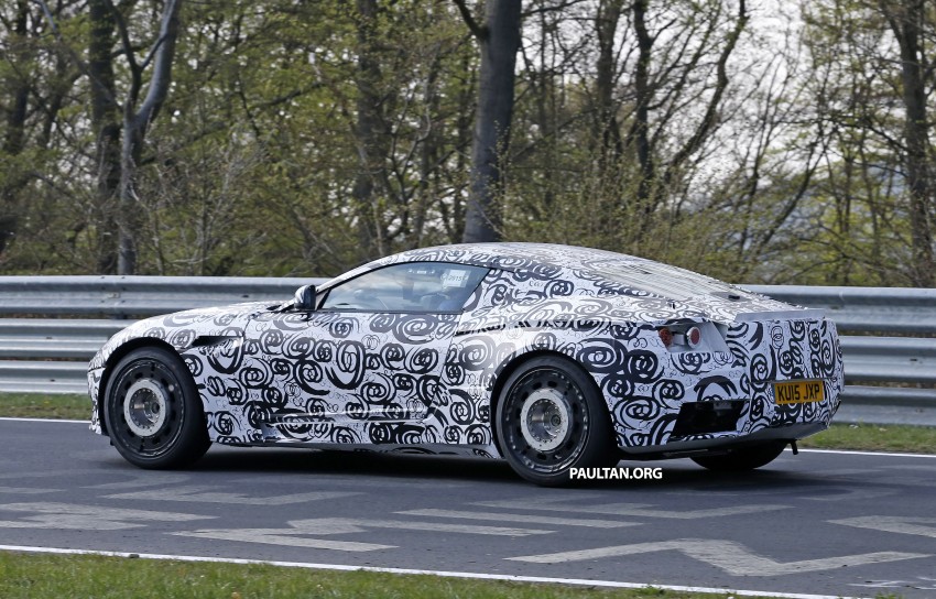 SPYSHOTS: Aston Martin DB11 is a stunner with camo 331597