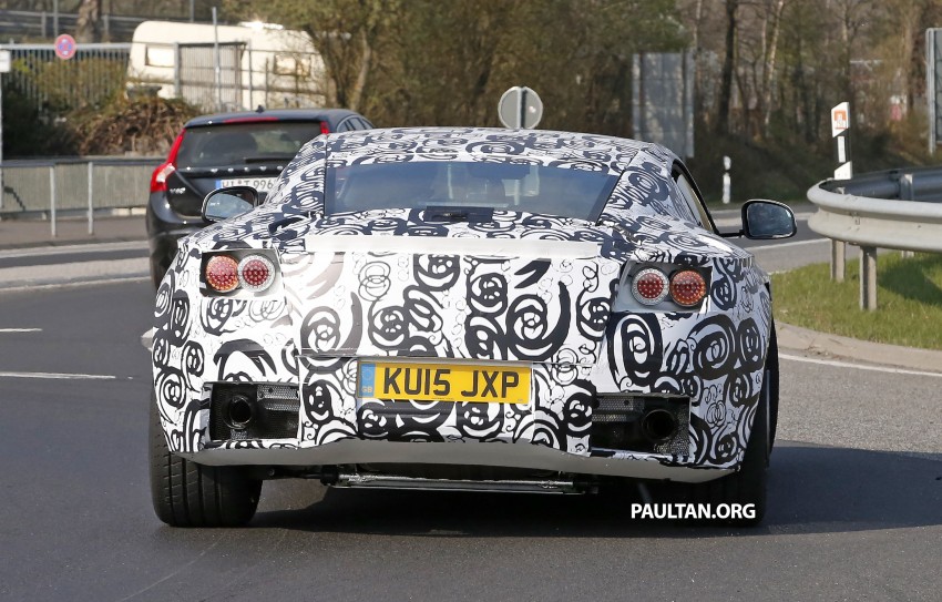 SPYSHOTS: Aston Martin DB11 is a stunner with camo 331585