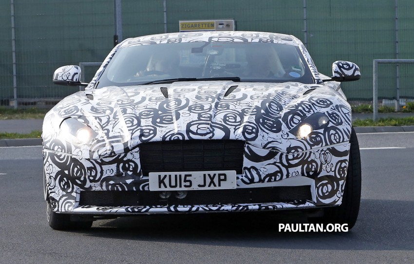 SPYSHOTS: Aston Martin DB11 is a stunner with camo 331595