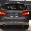 F45 BMW 218i Active Tourer introduced – from RM219k