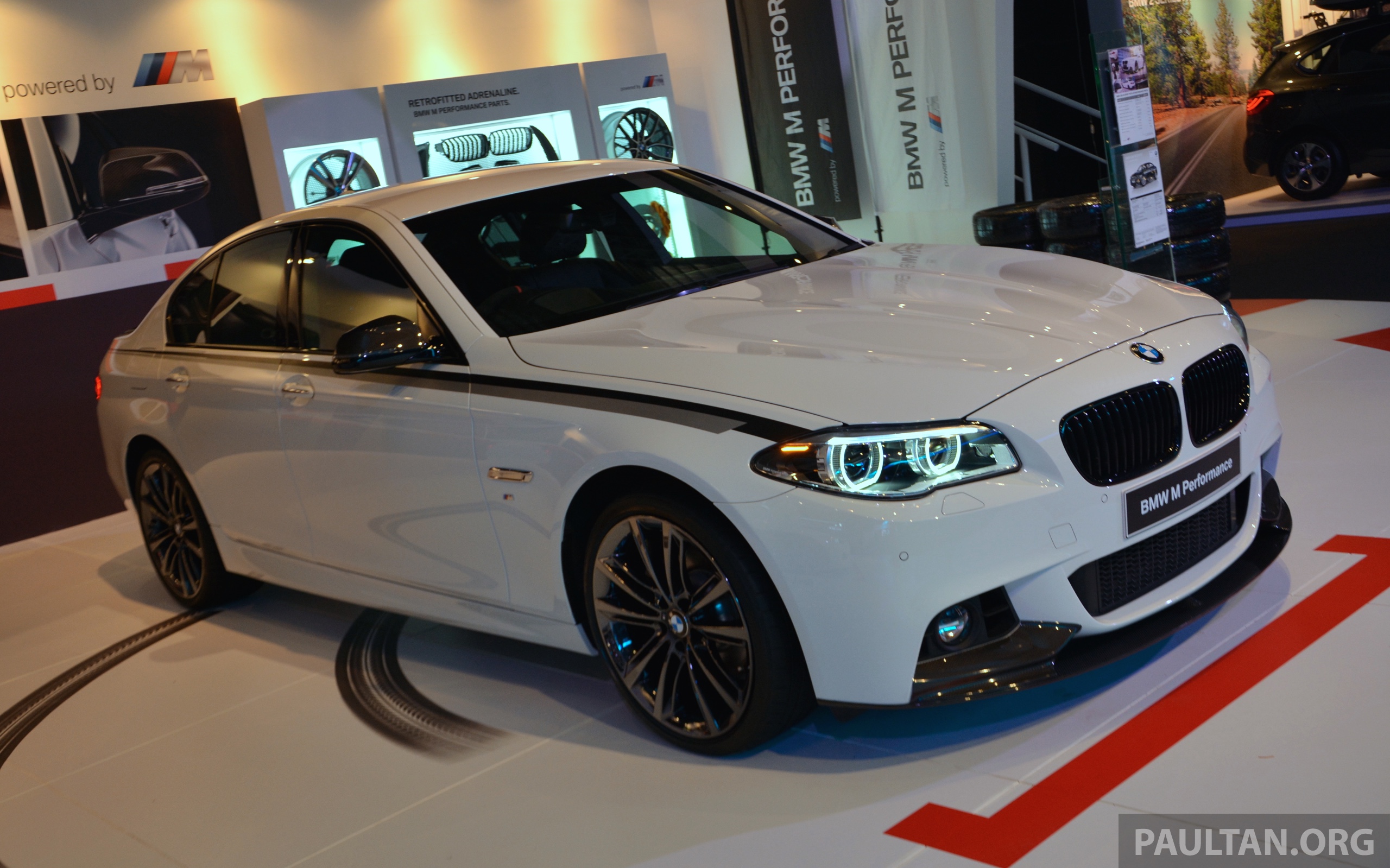 See the new BMW 5 Series decked out with M Performance Parts