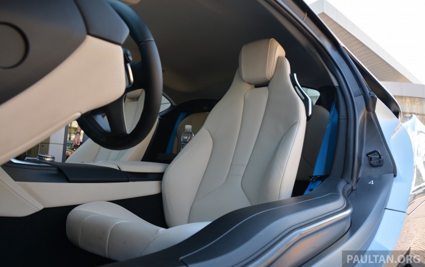 DRIVEN: BMW i8 plug-in hybrid sports car in Milan 329797