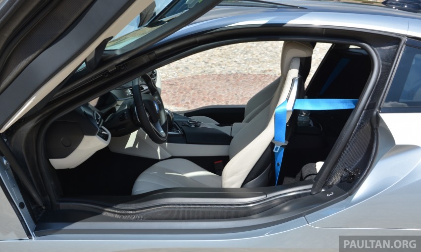 DRIVEN: BMW i8 plug-in hybrid sports car in Milan 329813