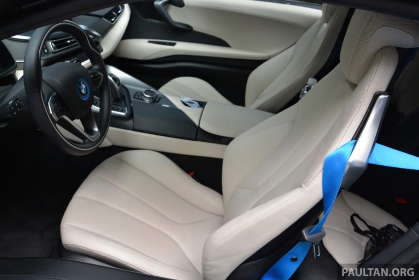DRIVEN: BMW i8 plug-in hybrid sports car in Milan 329823
