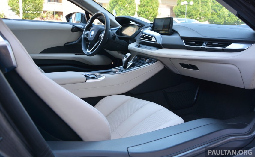 DRIVEN: BMW i8 plug-in hybrid sports car in Milan 329842