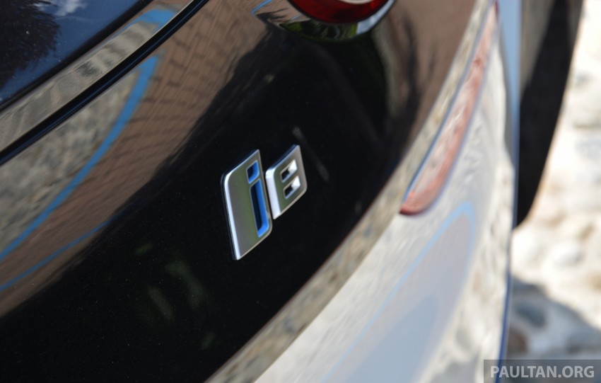 DRIVEN: BMW i8 plug-in hybrid sports car in Milan 329853