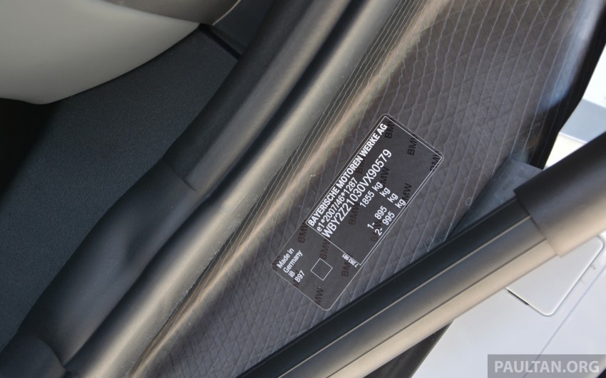 DRIVEN: BMW i8 plug-in hybrid sports car in Milan 329857
