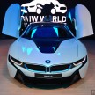 BMW i8 given the blacked-out treatment by Vorsteiner