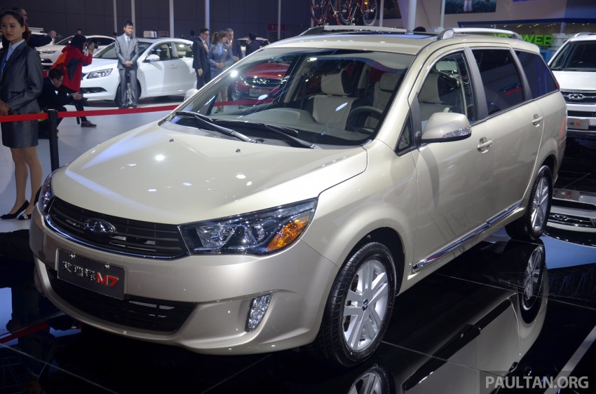 Shanghai 2015: Chery Arrizo M7 is a Maxime for China 330143