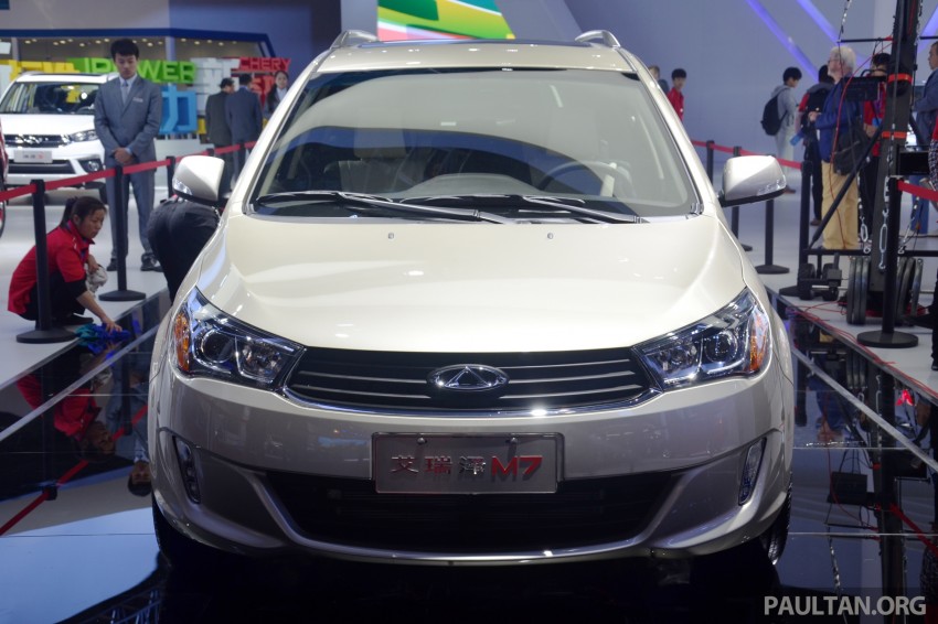 Shanghai 2015: Chery Arrizo M7 is a Maxime for China 330144
