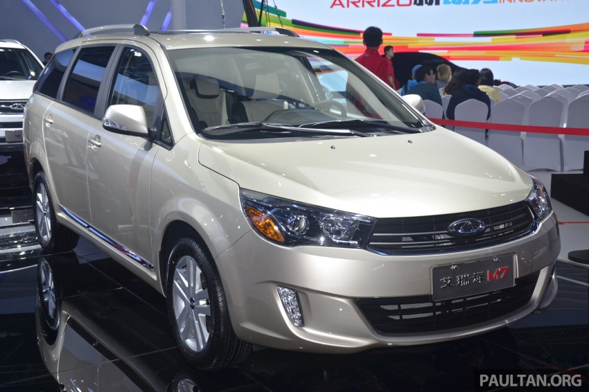 Shanghai 2015: Chery Arrizo M7 is a Maxime for China 330146