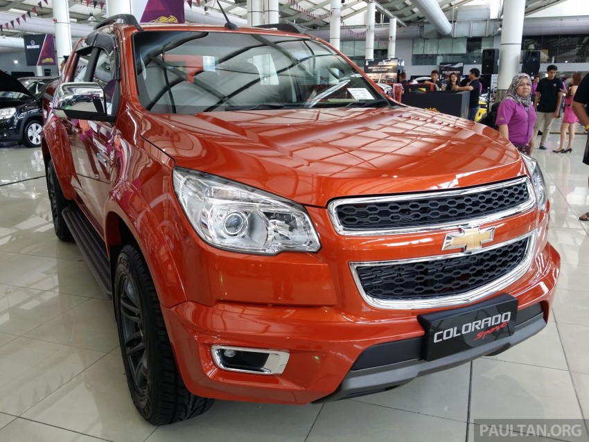 Chevrolet Colorado Sport Edition launched – RM139k 332711