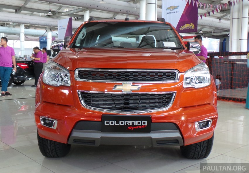 Chevrolet Colorado Sport Edition launched – RM139k 332712