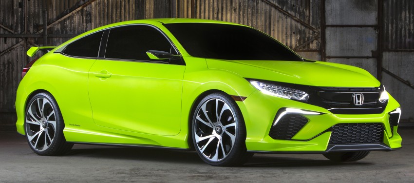 Honda Civic Concept debuts in NYC, previews tenth-gen for ASEAN – Type R hatch confirmed for US 323874