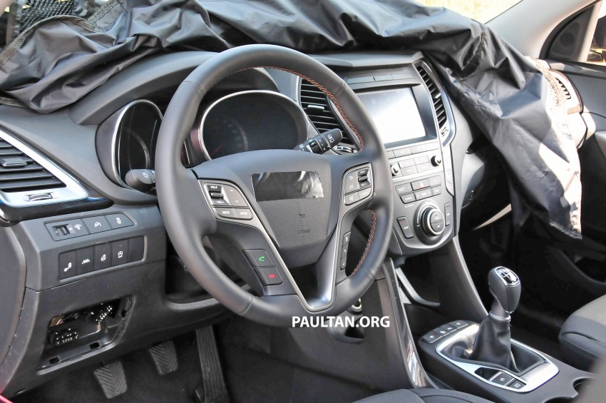 SPIED: Hyundai Santa Fe facelift revised inside out 327525