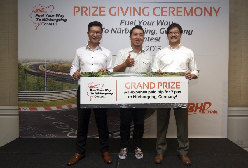 Lim Teck Khoon crowned grand prize winner in BHPetrol’s Fuel Your Way to Nurburgring contest! 325796